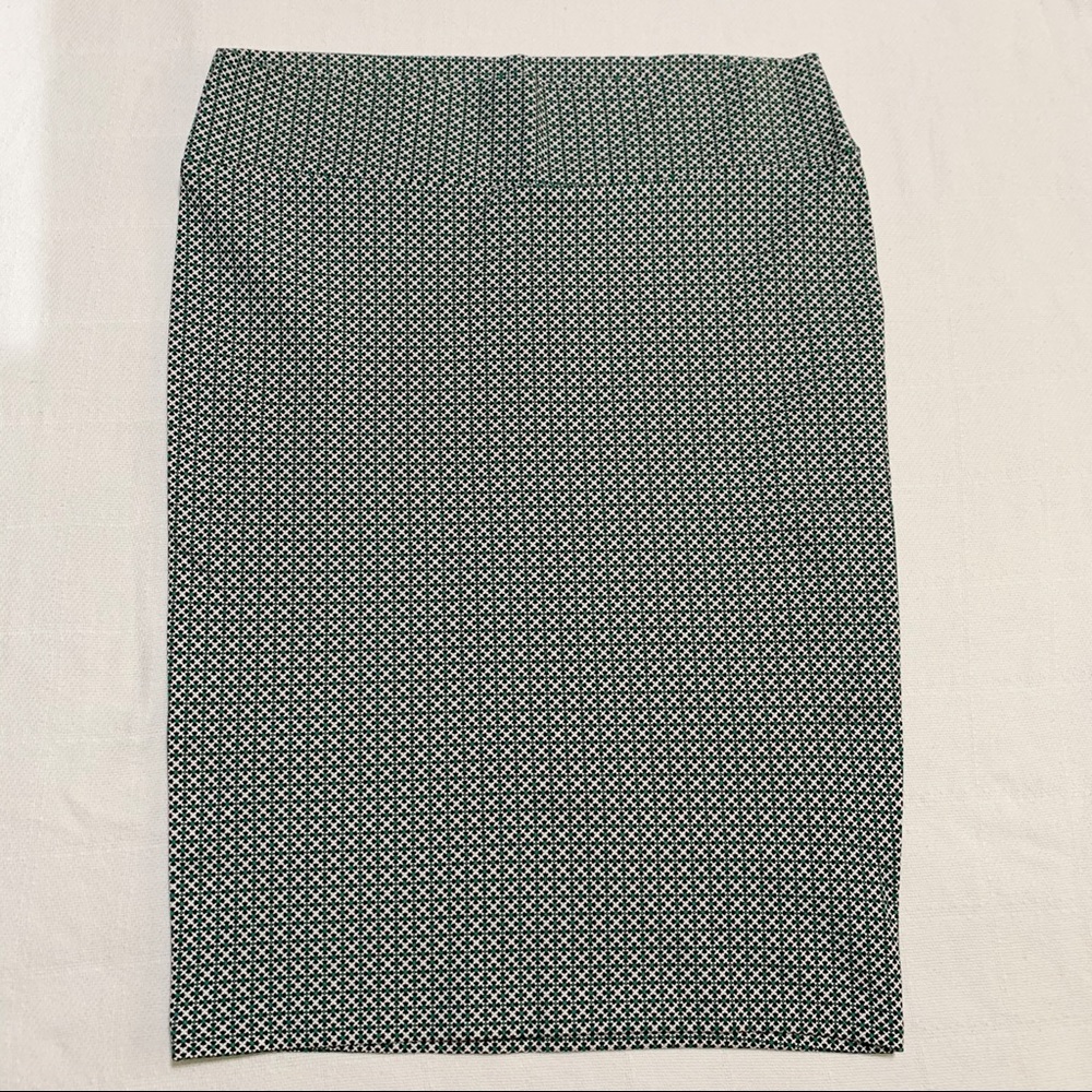 JL Stretchy Illusion Pull-On Pencil Skirt sz M